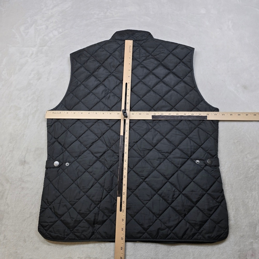 UNTUCKit Diamond Quilt Vest Mens Large Gray Lt Weight Wynwood‎ Zip & Snap - Picture 9 of 12